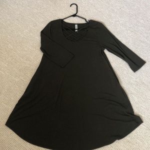 Dark Green Boutique Dress